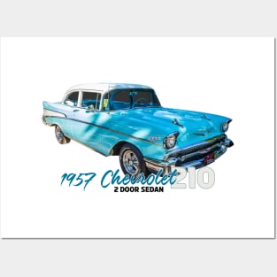 1957 Chevrolet 210 2 Door Sedan Posters and Art